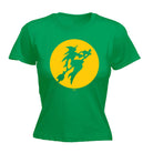 Moon Witch Halloween - Funny Womens T-Shirt Tshirt