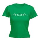 Mustache Pulse - Funny Womens T-Shirt Tshirt