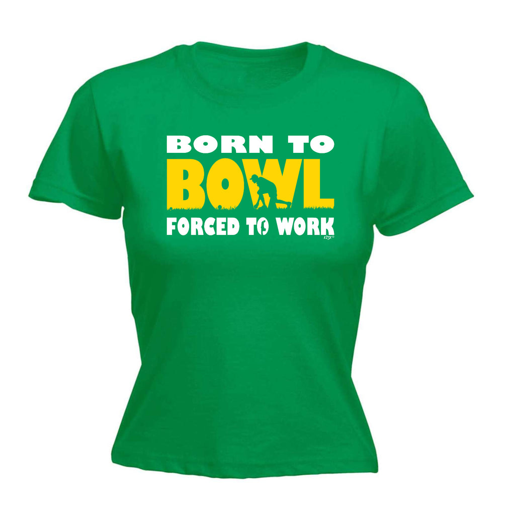 Born To Bowl Lawn - Funny Womens T-Shirt Tshirt