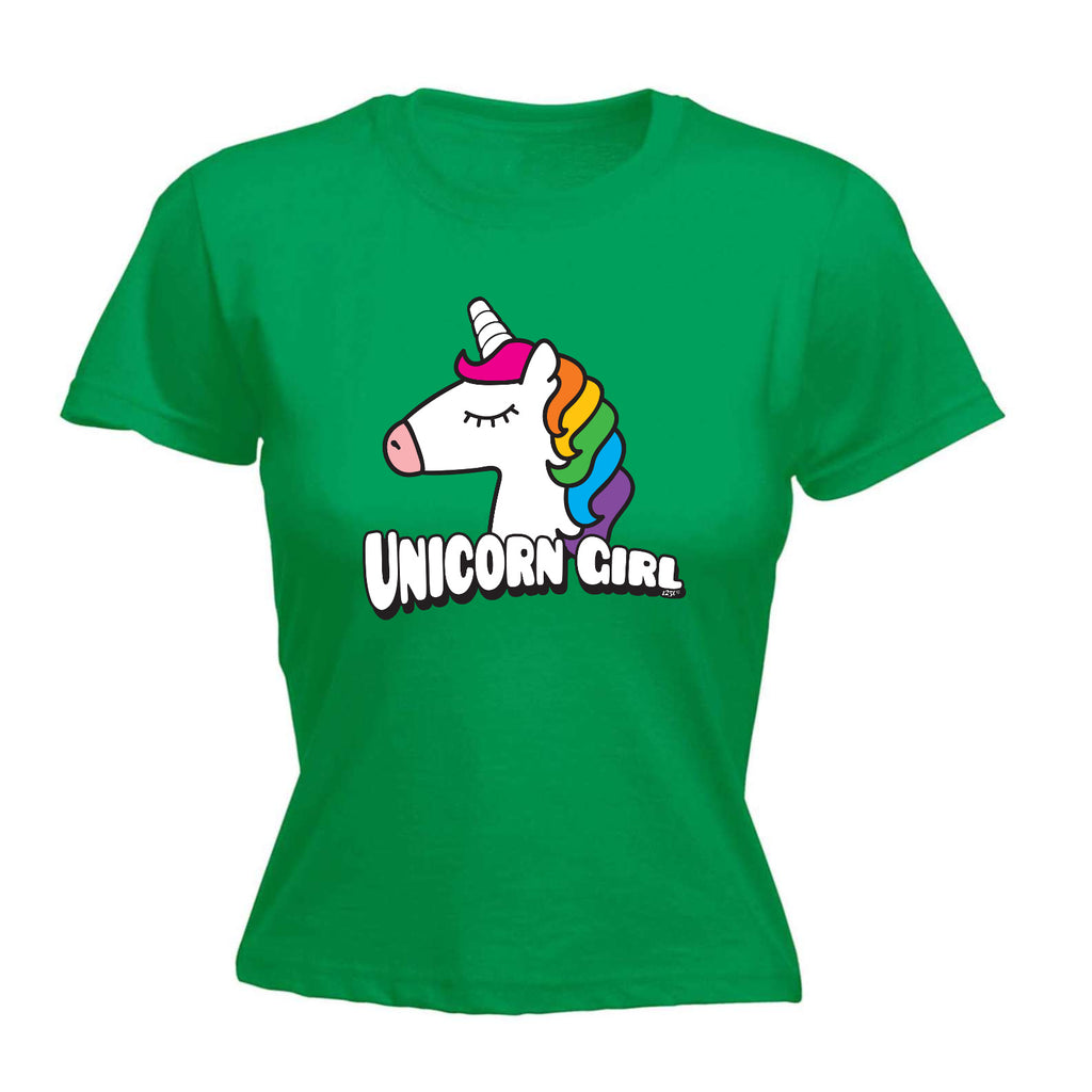 Unicorn Girl - Funny Womens T-Shirt Tshirt