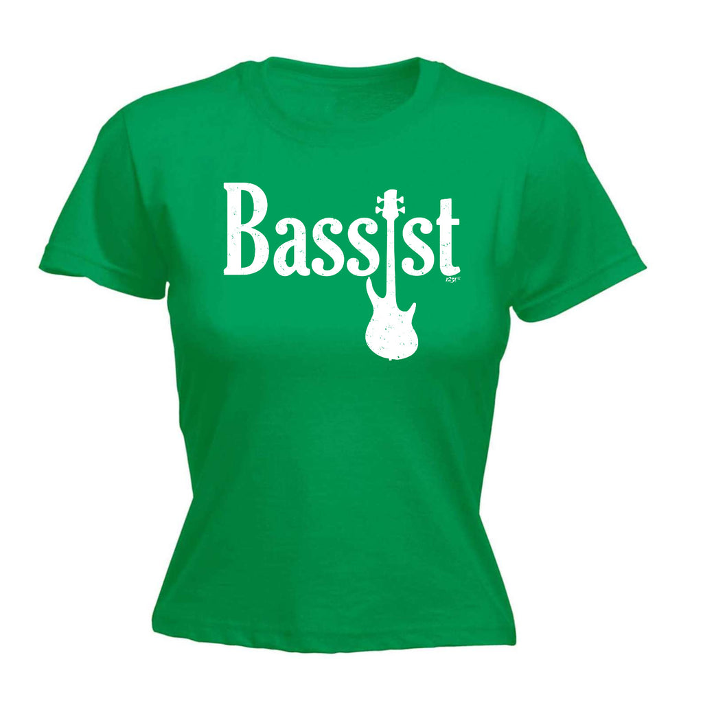 Bassist Guitar Music - Funny Womens T-Shirt Tshirt
