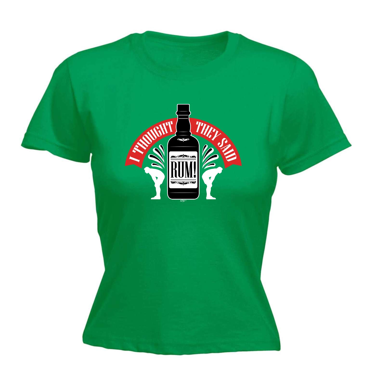 Thought They Said Rum - Funny Womens T-Shirt Tshirt