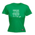 Pb Sweat Like A Pig - Funny Womens T-Shirt Tshirt