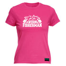 Youre Looking At An Awesome Fisherman - Funny Womens T-Shirt Tshirt
