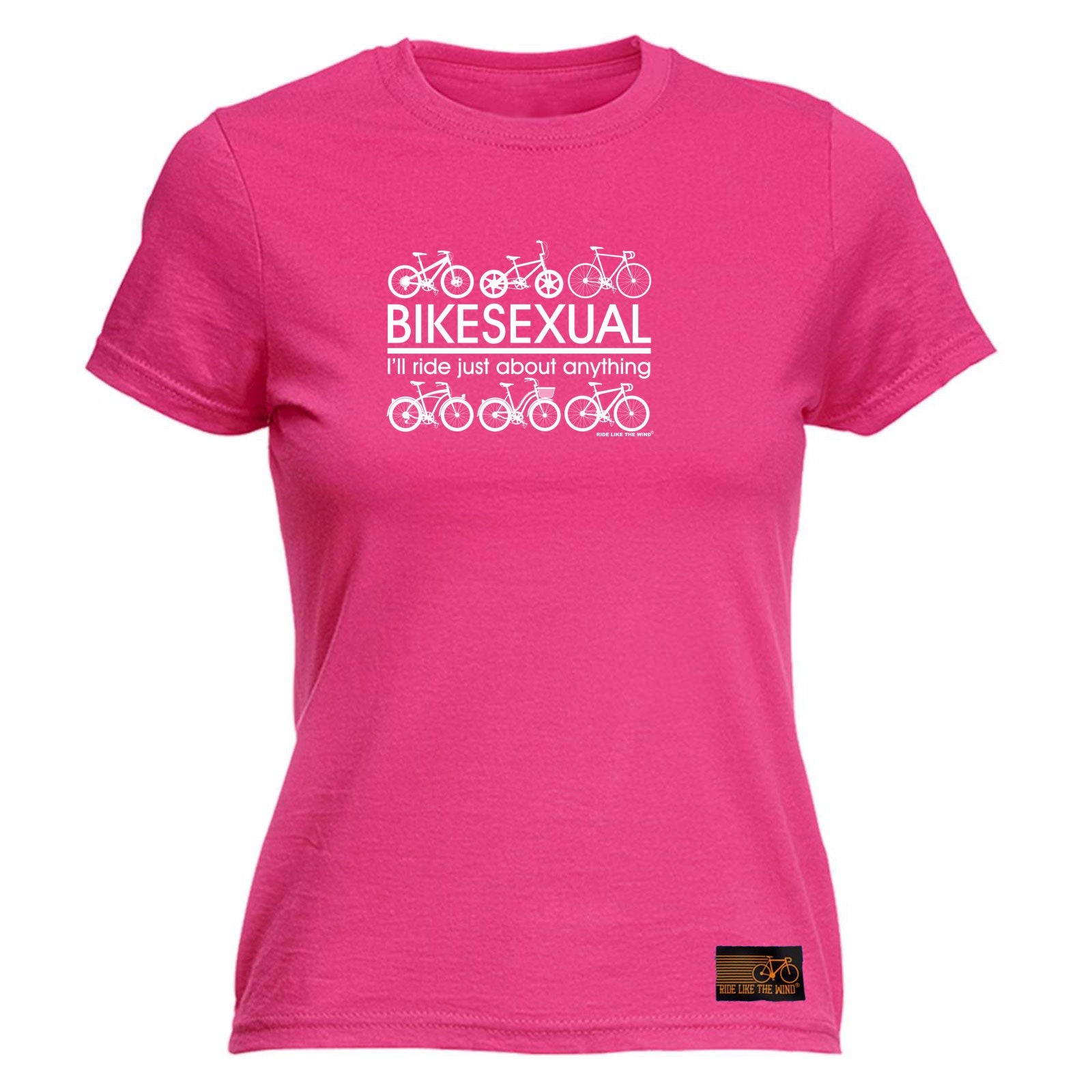 Rltw Bikesexual - Funny Womens T-Shirt Tshirt