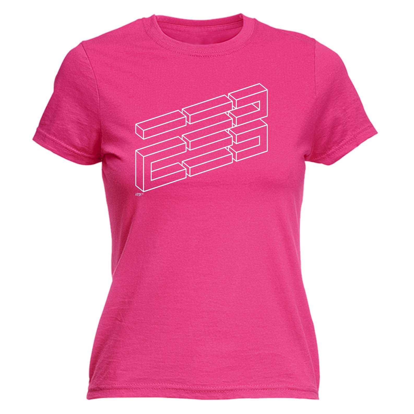 Llusion Block - Funny Womens T-Shirt Tshirt