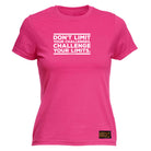 Rltw Dont Limit Your Challenges - Funny Womens T-Shirt Tshirt