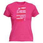 Might Look Like A Mechanic - Funny Womens T-Shirt Tshirt