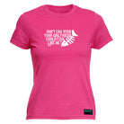 Dw Dont Cha Wish Your Girlfriend Could Fish - Funny Womens T-Shirt Tshirt