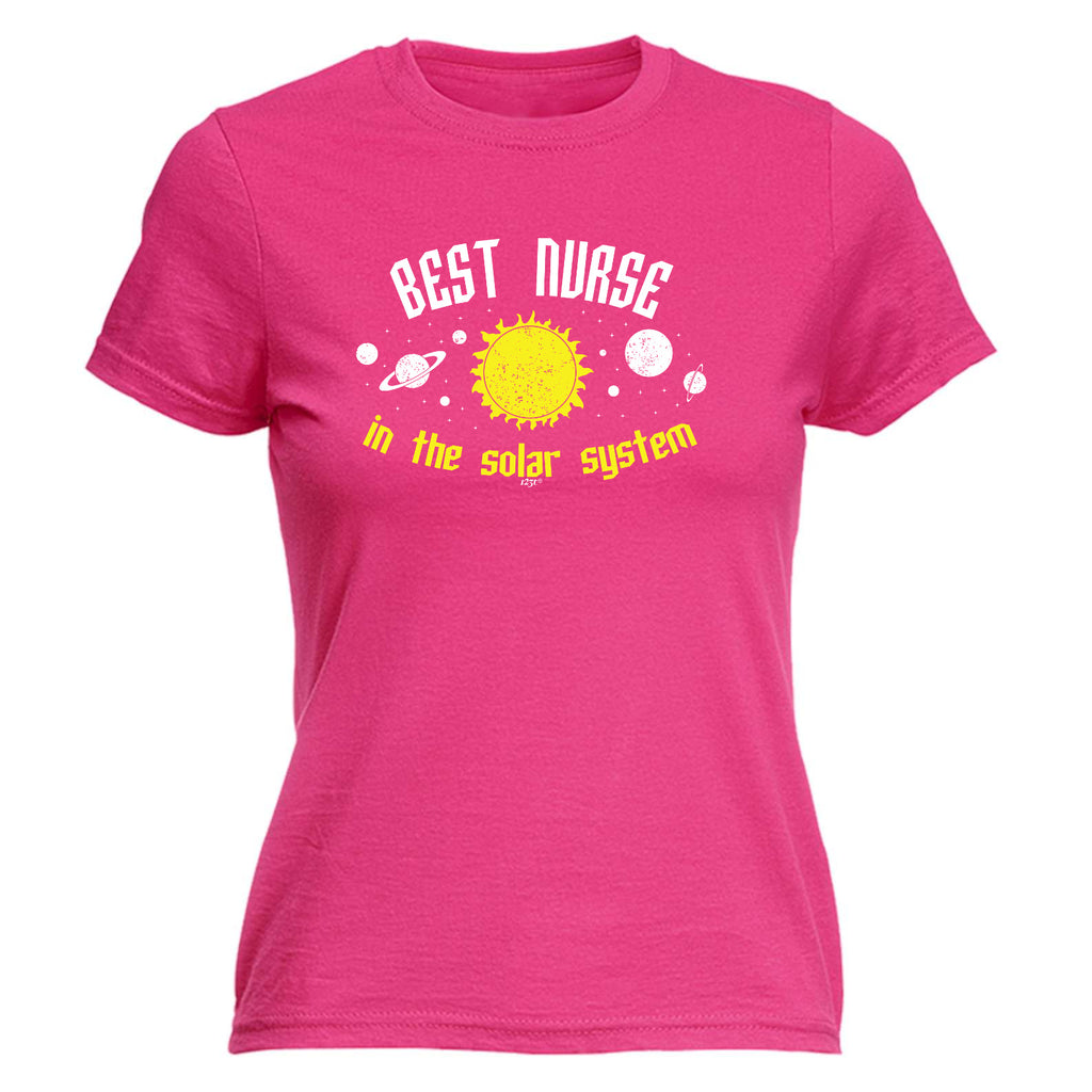 Best Nurse Solar System - Funny Womens T-Shirt Tshirt