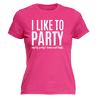 Like To Party Mean Read Books - Funny Womens T-Shirt Tshirt