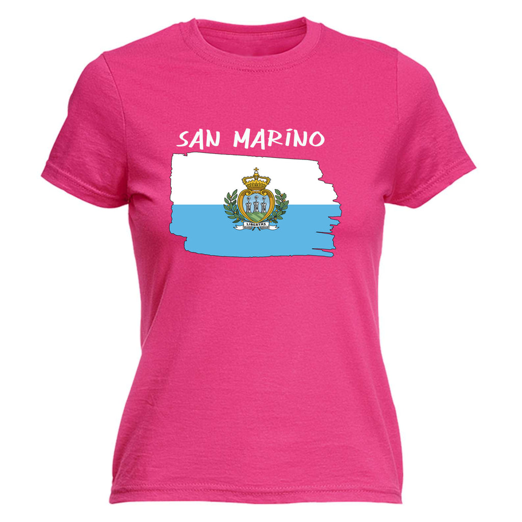 San Marino - Funny Womens T-Shirt Tshirt