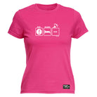 Pb Eat Sleep Run - Funny Womens T-Shirt Tshirt