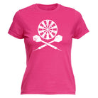 Darts Crossbones - Funny Womens T-Shirt Tshirt