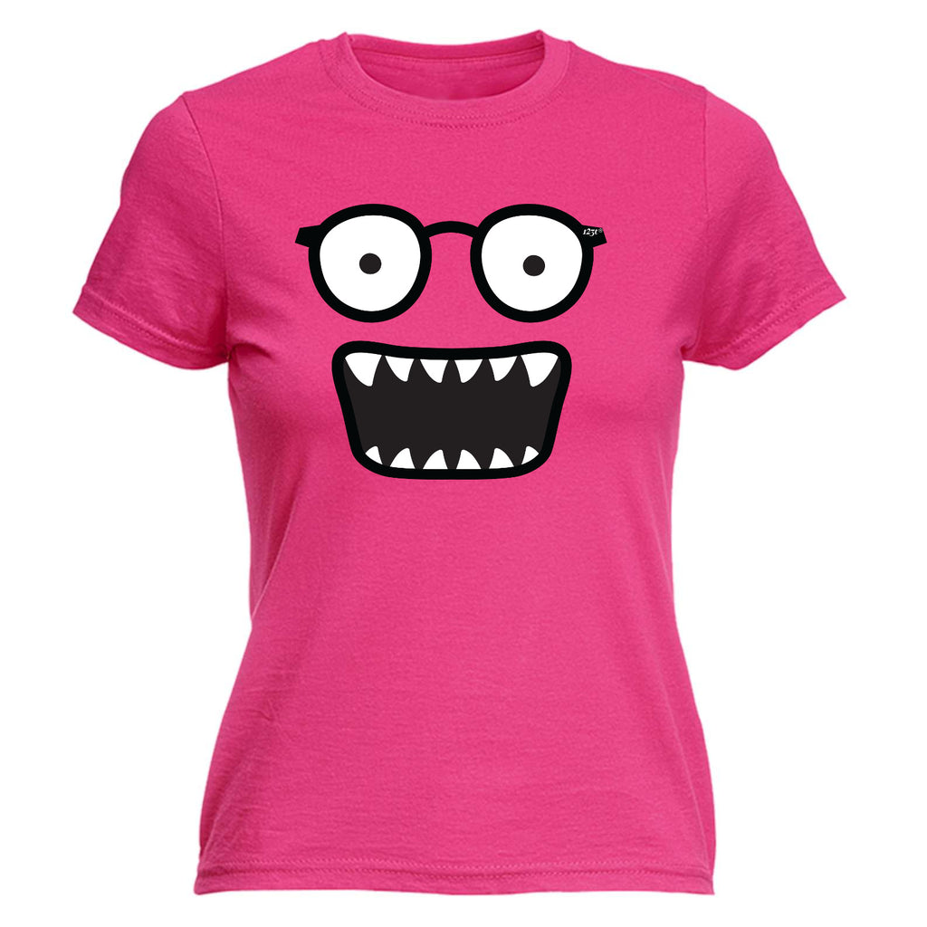 Glasses Monster - Funny Womens T-Shirt Tshirt