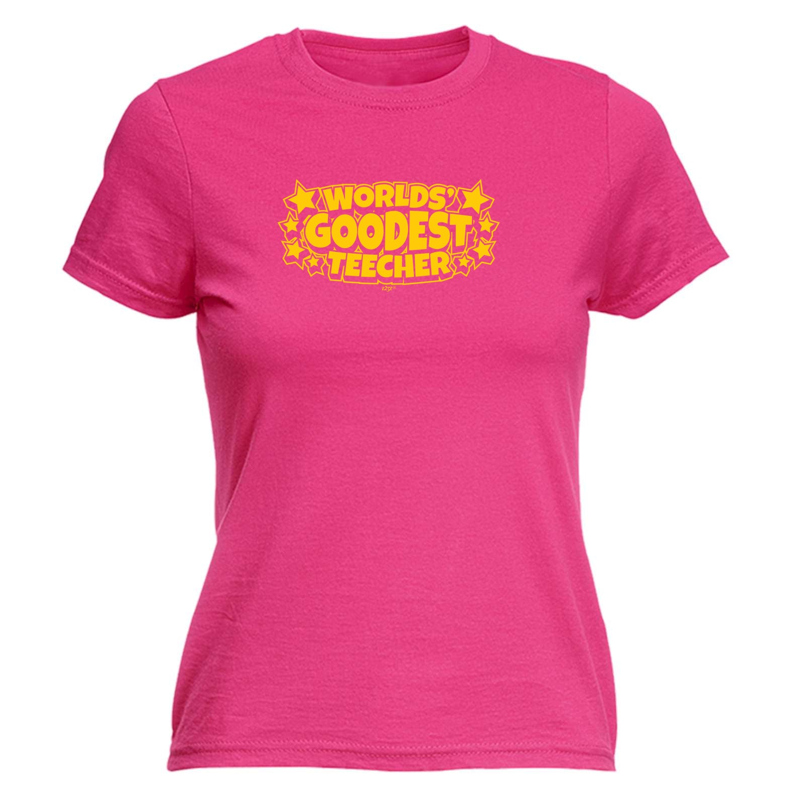 Worlds Goodest Teecher - Funny Womens T-Shirt Tshirt