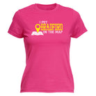 Put On The Map Bradford - Funny Womens T-Shirt Tshirt