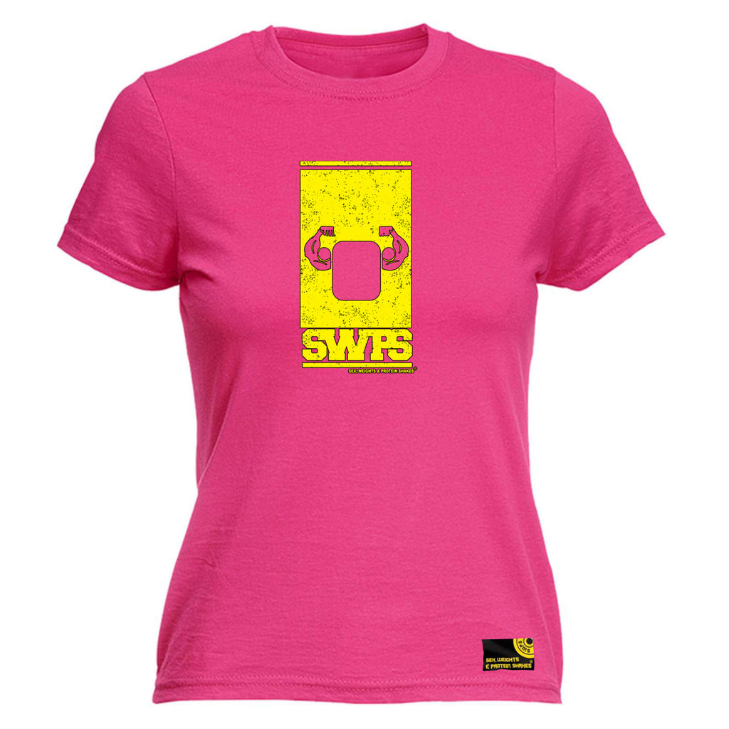 Swps Flexing Arms Design - Funny Womens T-Shirt Tshirt