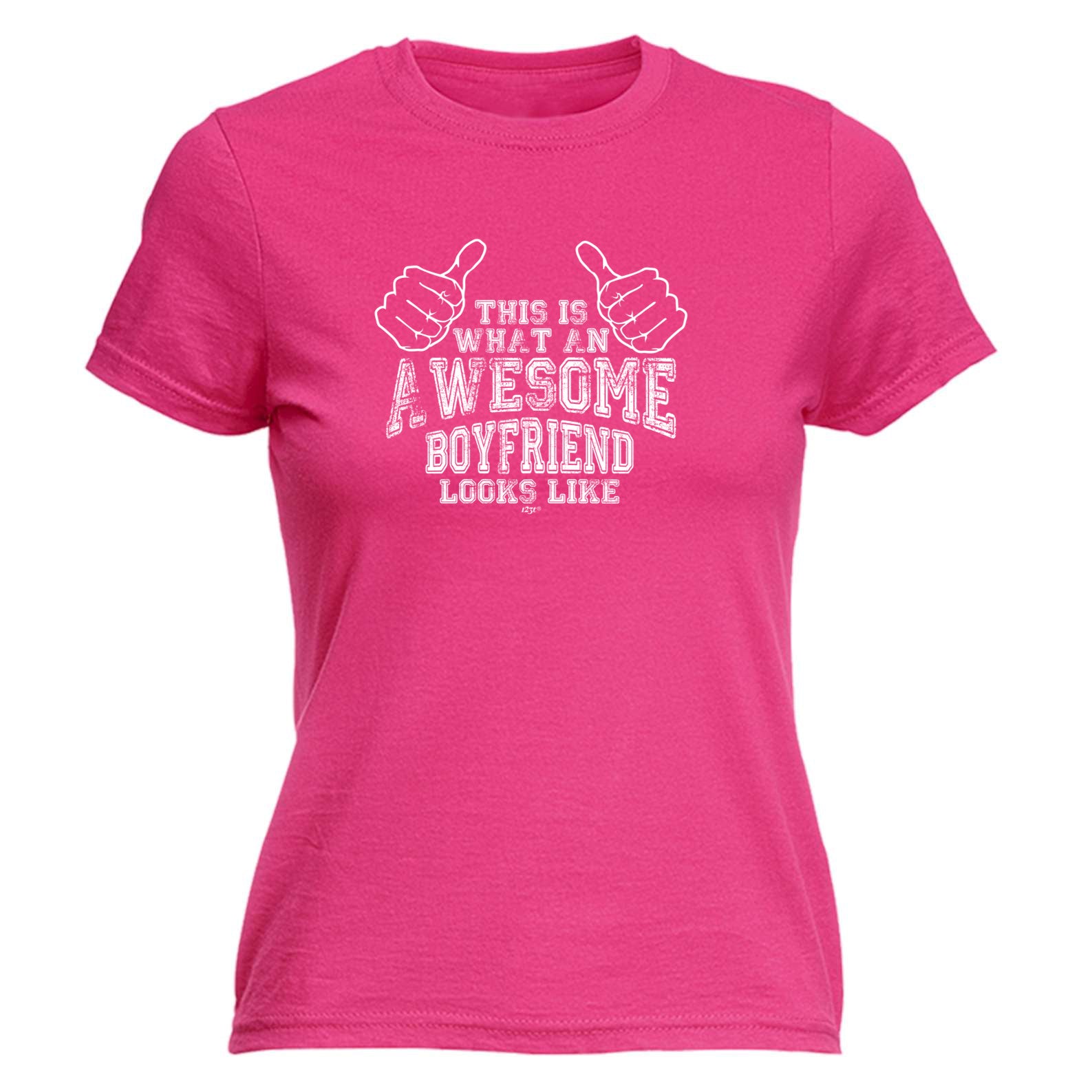 This Is What Awesome Boyfriend - Funny Womens T-Shirt Tshirt