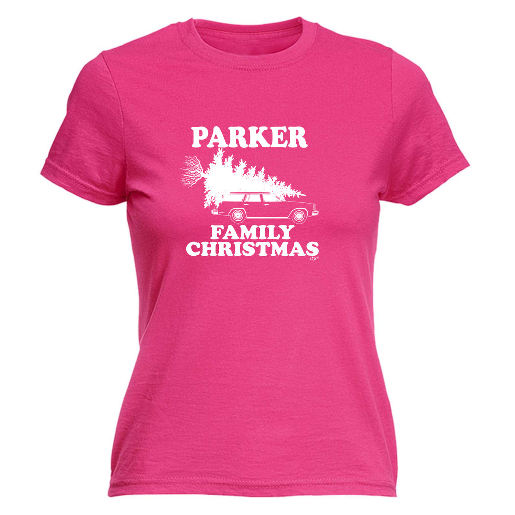Family Christmas Parker - Funny Womens T-Shirt Tshirt
