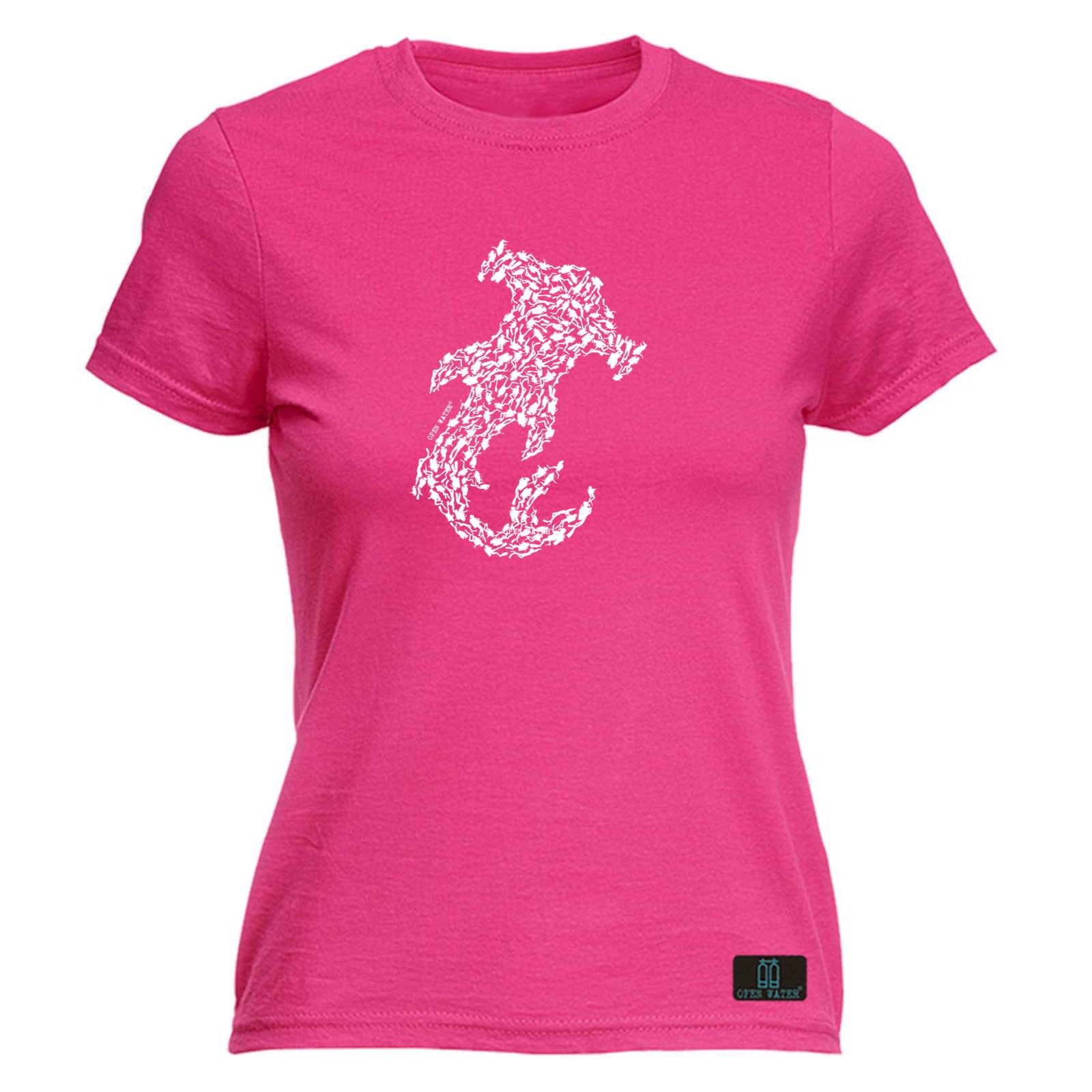 Ow Hammerhead Divers - Funny Womens T-Shirt Tshirt