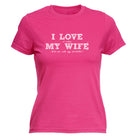 Love It When My Wife Lets Me Ride My Dirtbike - Funny Womens T-Shirt Tshirt