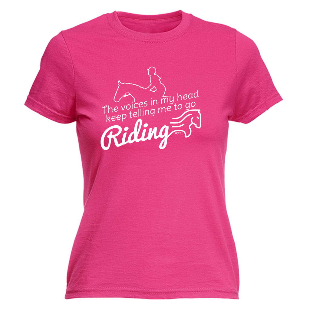 Keep Telling Me To Go Riding Horse - Funny Womens T-Shirt Tshirt
