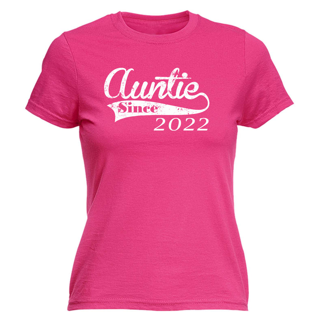 Auntie Since 2022 - Funny Womens T-Shirt Tshirt