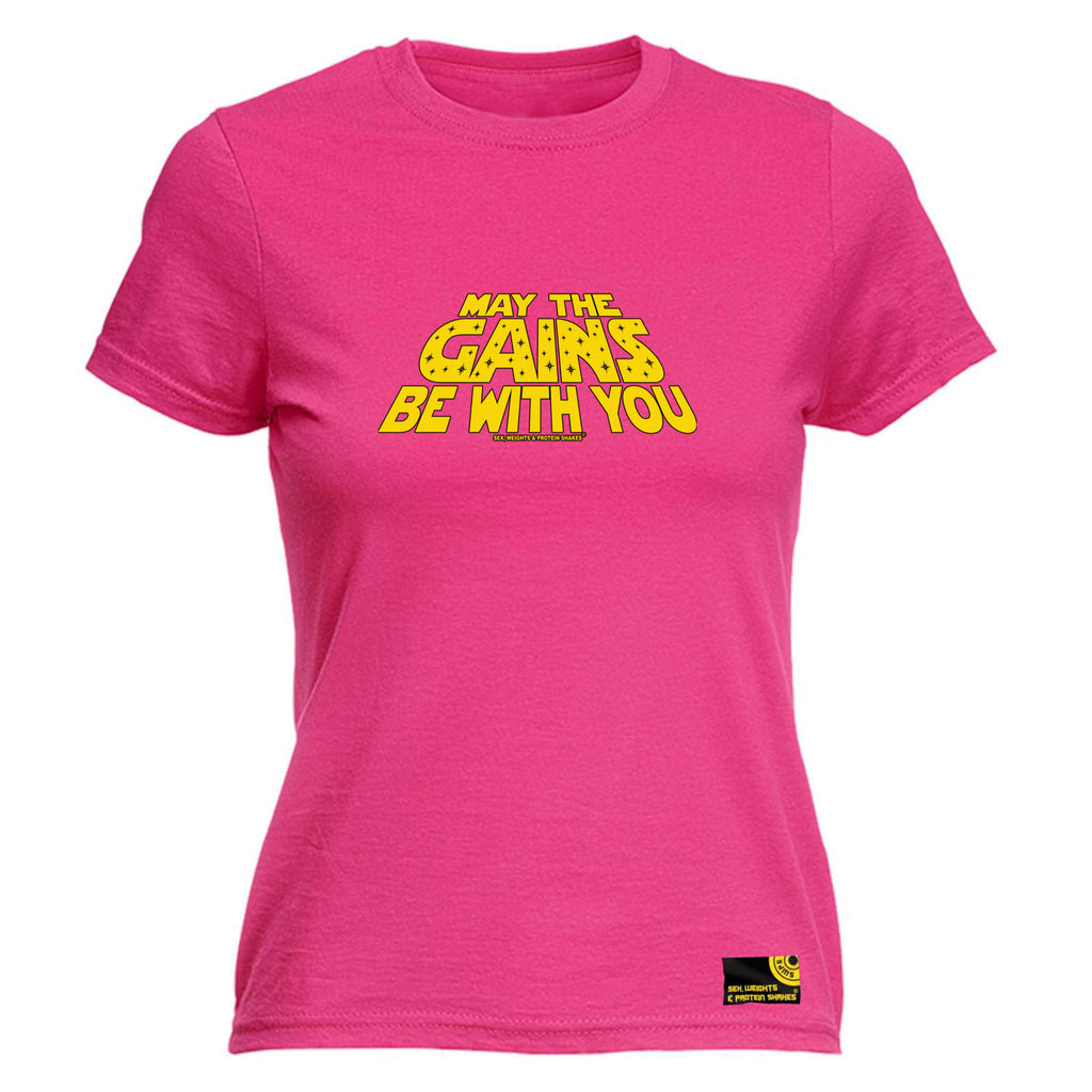 Swps May The Gains Be With You - Funny Womens T-Shirt Tshirt