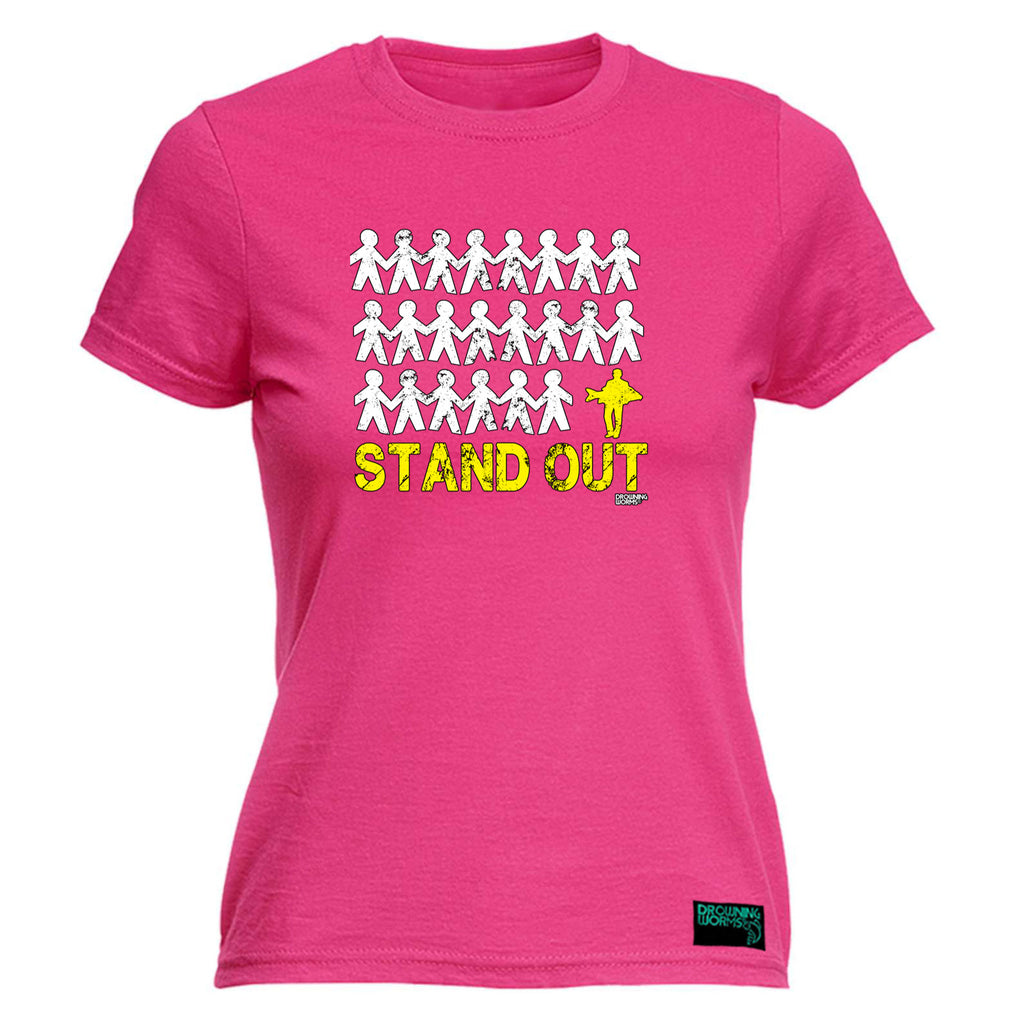 Dw Stand Out Carp Fish - Funny Womens T-Shirt Tshirt