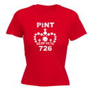Pint 726 - Funny Womens T-Shirt Tshirt