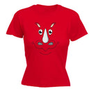 Rhino Ani Mates - Funny Womens T-Shirt Tshirt