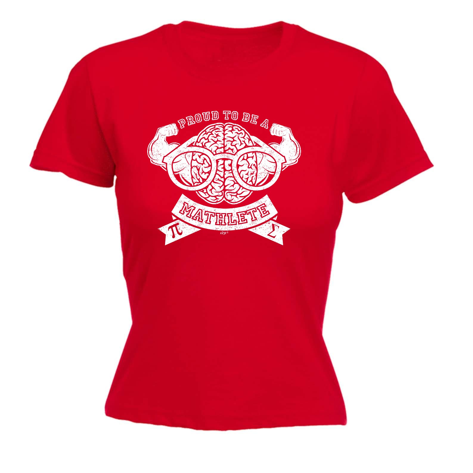 Proud To Be A Mathlete - Funny Womens T-Shirt Tshirt