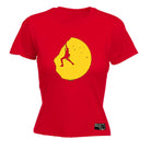 Aa Climbing Sunset - Funny Womens T-Shirt Tshirt