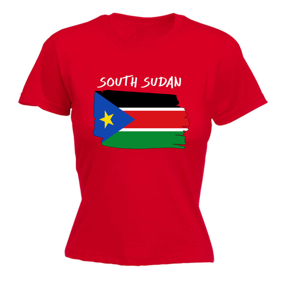 South Sudan - Funny Womens T-Shirt Tshirt