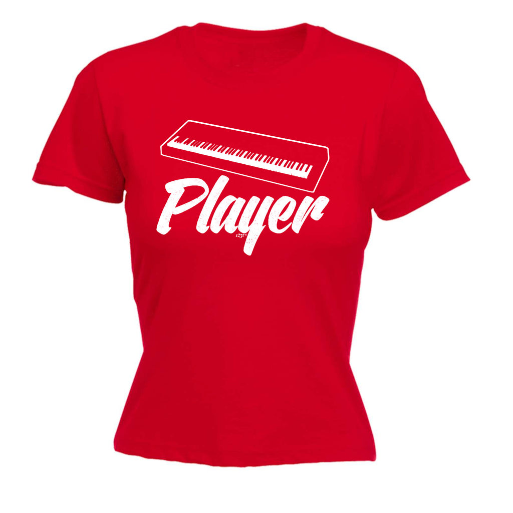 Keyboard Player Music - Funny Womens T-Shirt Tshirt