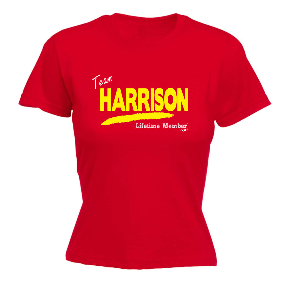 Harrison V1 Lifetime Member - Funny Womens T-Shirt Tshirt