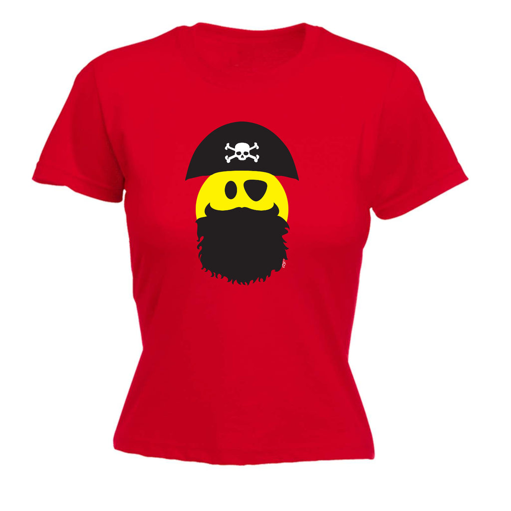Pirate Smile - Funny Womens T-Shirt Tshirt