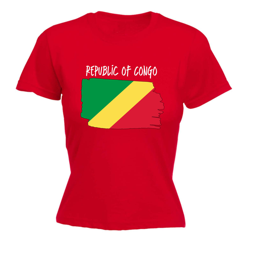 Republic Of Congo - Funny Womens T-Shirt Tshirt
