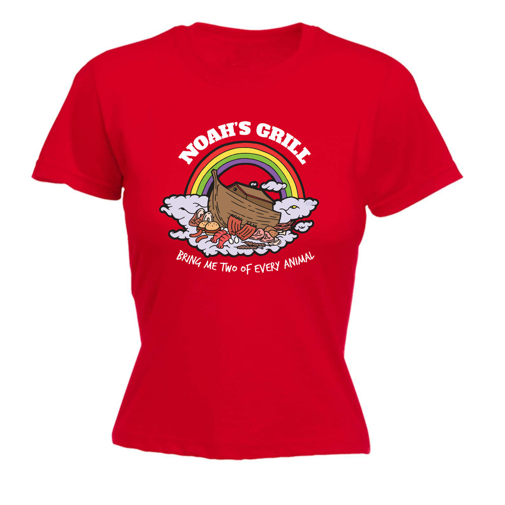 Noahs Grill - Funny Womens T-Shirt Tshirt