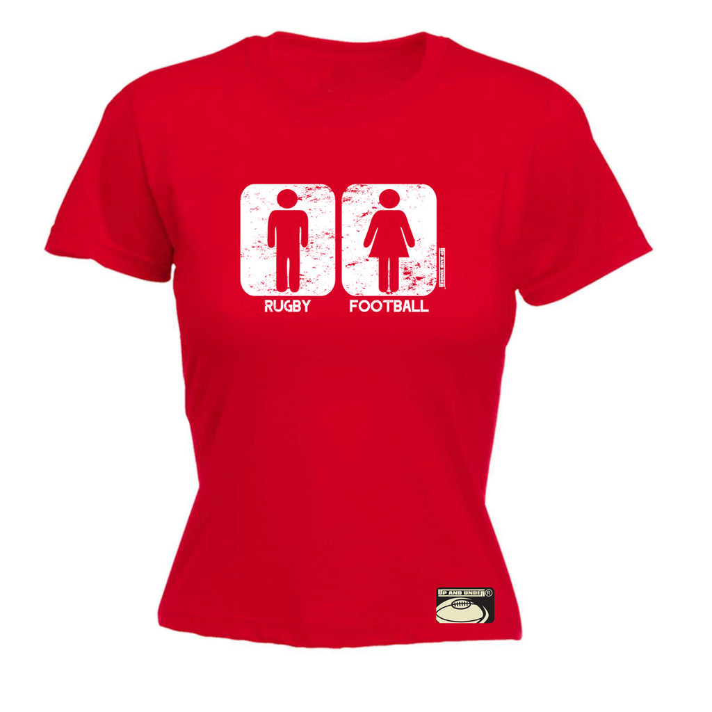 Uau Rugby Football - Funny Womens T-Shirt Tshirt