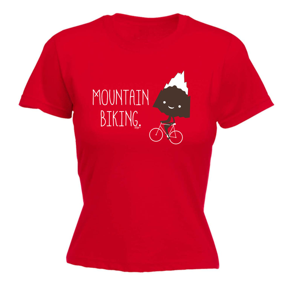 Mountain Biking - Funny Womens T-Shirt Tshirt