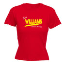 Williams V1 Lifetime Member - Funny Womens T-Shirt Tshirt