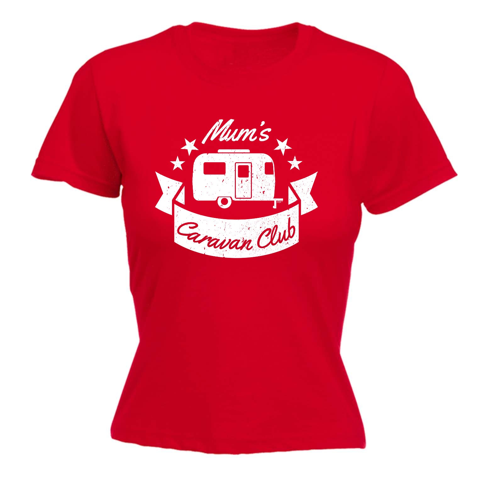Mums Caravan Club - Funny Womens T-Shirt Tshirt