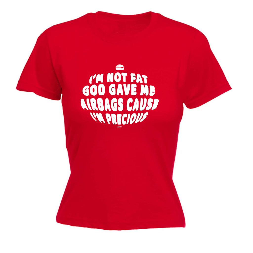 God Gave Me Airbags - Funny Womens T-Shirt Tshirt