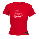 Pb The Voices In My Head Keep Telling Me To Go Running - Funny Womens T-Shirt Tshirt