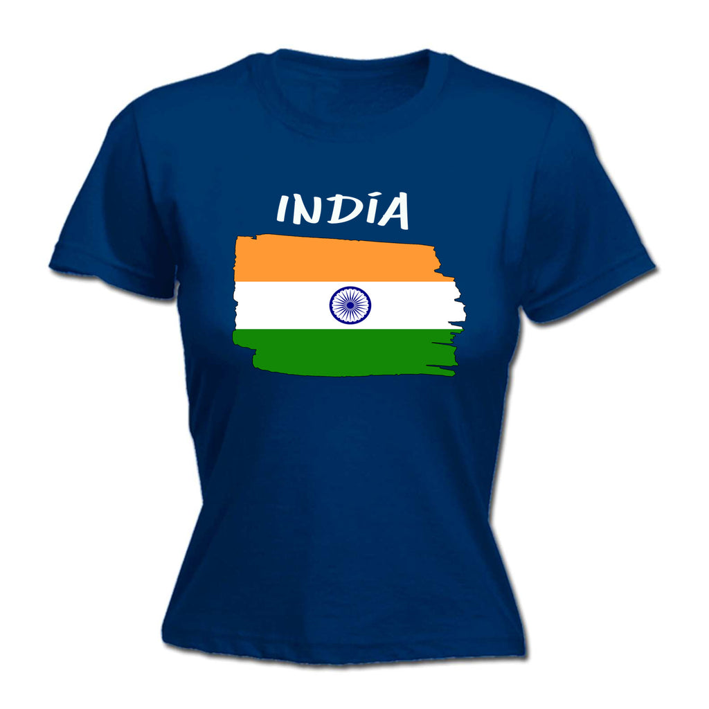 India - Funny Womens T-Shirt Tshirt