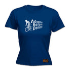 Rltw Adventure Before Dementia Cycling - Funny Womens T-Shirt Tshirt