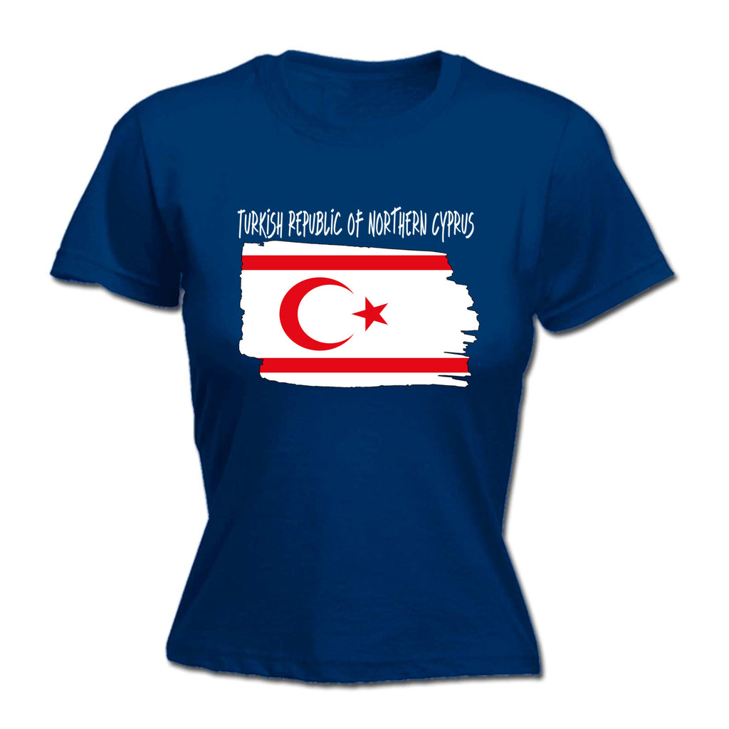 Turkish Republic Of Northern Cyprus - Funny Womens T-Shirt Tshirt