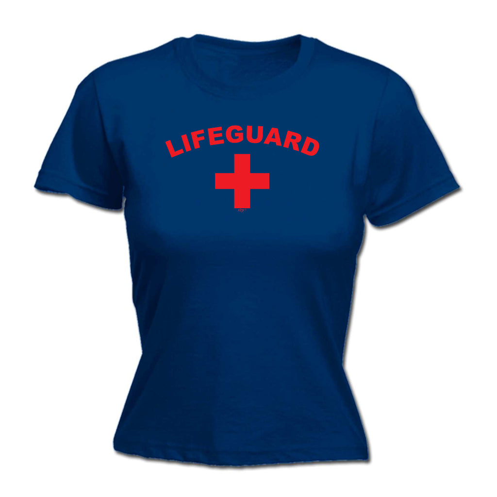Lifeguard Red - Funny Womens T-Shirt Tshirt
